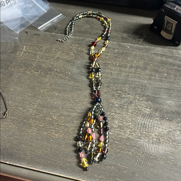 Multicolor Beaded Necklace - Picture 1 of 2